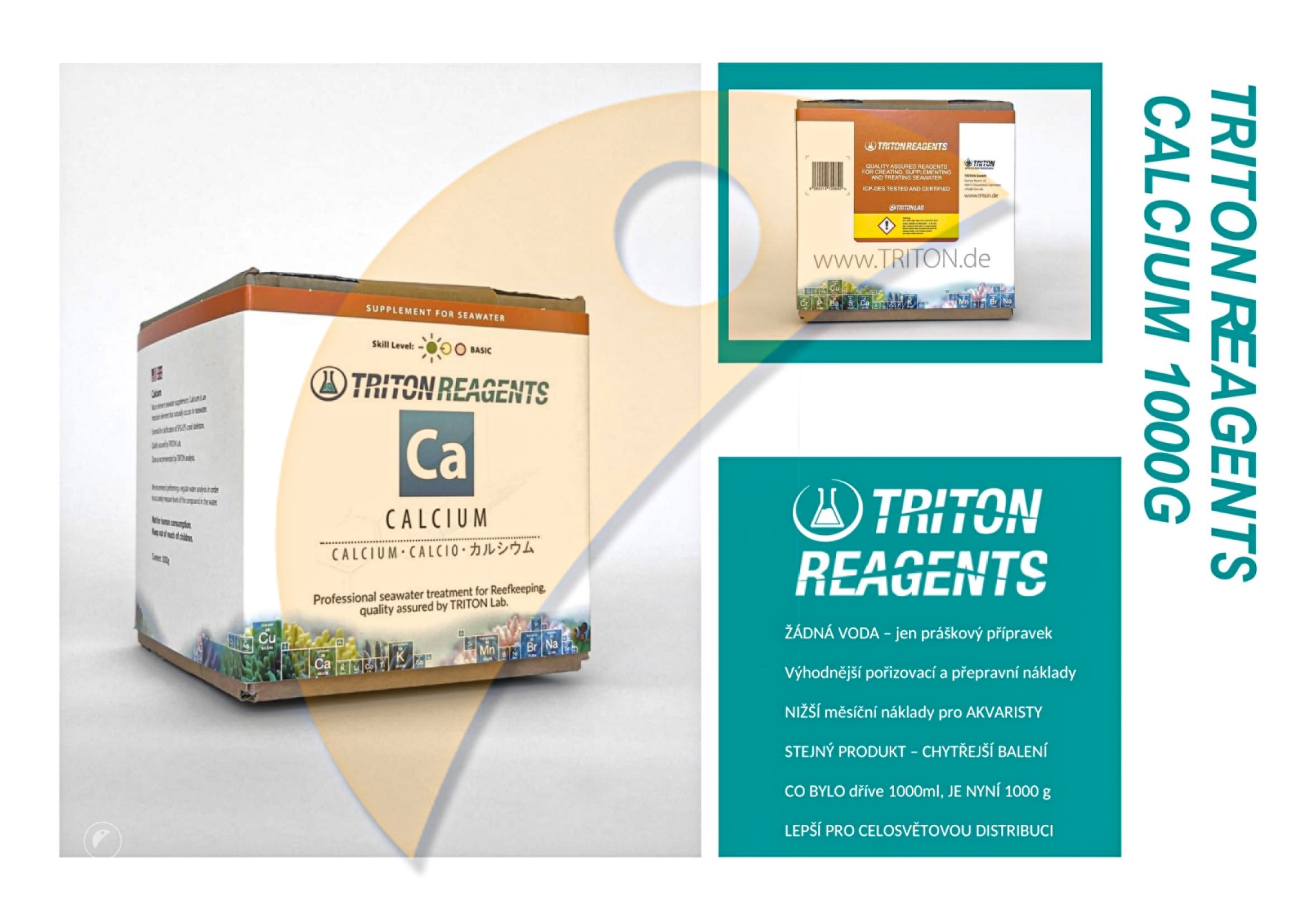 TRITON činidlo reagencie makroprvky Calciun vápník Ca