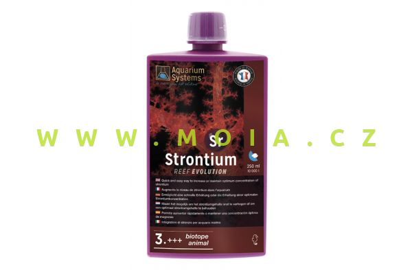 Reef Evolution strontium – tekutý koncentrát stroncia, 250 ml