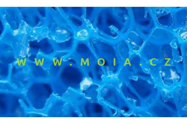 Filtrační pěna Bioakvacit PPI10 řezaný, výška 10 cm – cena/dm3