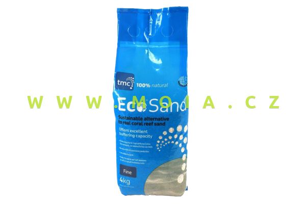 Písek korálový jemný, balení 4 kg, EcoSand Fine