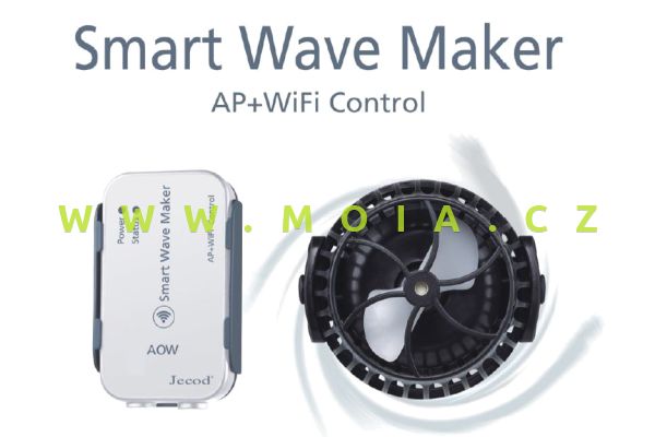 Jebao AOW-16 Ultra-Quiet WAWE Pump WiFi APP Controllable, proudové čerpadlo do 16000 l/h