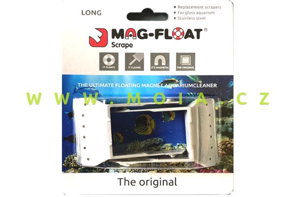 Náhradní kovové břity pro "MAG-FLOAT® Long new version Colour of Scrapers Pantone
