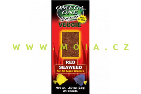 Omega One Red Seaweed 24 listů 23 g – pro býložravé živočichy