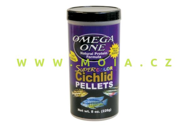 Super Color Cichlid Pellets – Sinking, small, 2mm, 226 g