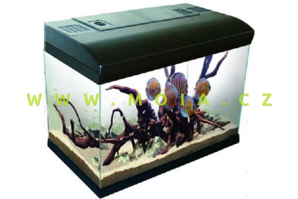 Kompletní akvárium MIR 60 (filtr + topítko + osvětlení)


