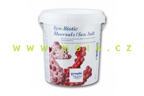Mořská sůl  Tropic Marin® Syn-Biotic Sea Salt, kbelík 25 kg – 750 l
