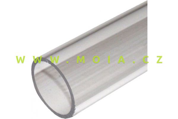 PVC potrubí transparentní 12 mm; cena/m