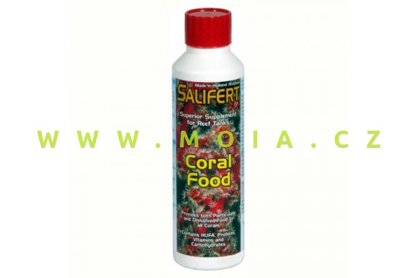 Salifert Coral Food (liquid), 500 ml – vynikající krmení pro korály
