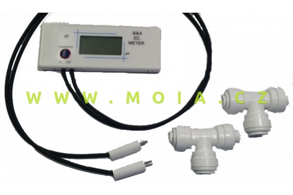 TMC V2Pure in-Line TDS Meter pro měření demineralizace RO vody 
