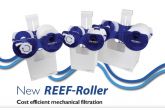 Manuální navíjecí flísový filtr REEF-Roller L

