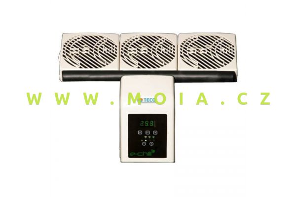 Výkonný akvarijní ventilátor TECO E-CHILL 3 pro úsporu energie
