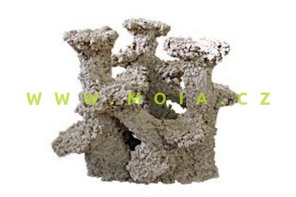 Porous Ceramic – Reefpillar Extra 50 × 50 cm, dekorace rifový keramický sloup 
