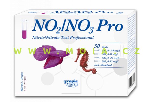 Profesionální testy TROPIC MARIN® NO2/NO3 – mořská & sladká voda