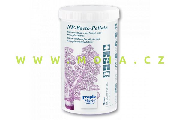 Tropic Marin® NP-BACTO-PELLETS, Bio pelety na snížení N a P, 1000 ml

 
