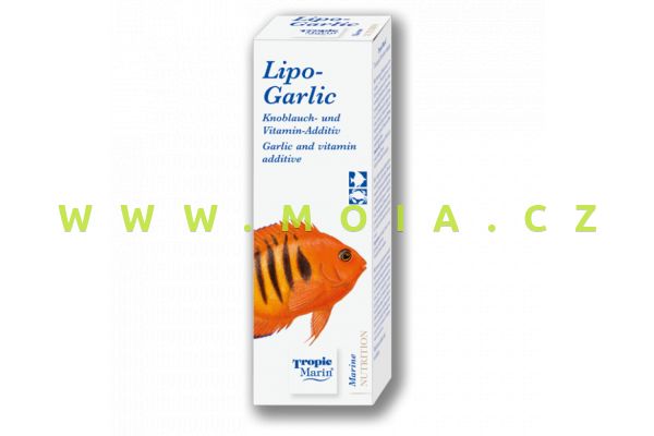 TROPIC MARIN® LIPO-GARLIC 50 ml, vynikající na bakteriální onemocnění a pro vitalitu ryb
