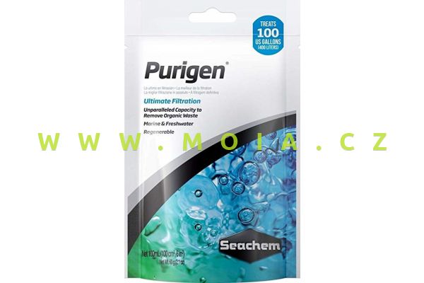 Seachem Purigen – filtrace mořských i sladkovodních akvárií, 100 ml 
