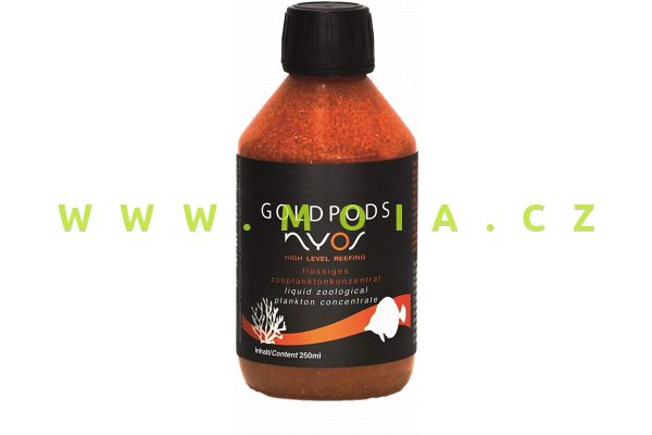 NYOS Goldpods – kompletní krmení tekutý plankton s vysokým obsahem omega-3, 250 ml

