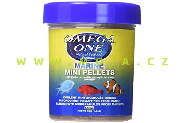 Marine mini pellets, sinking, 0,5mm, 50g