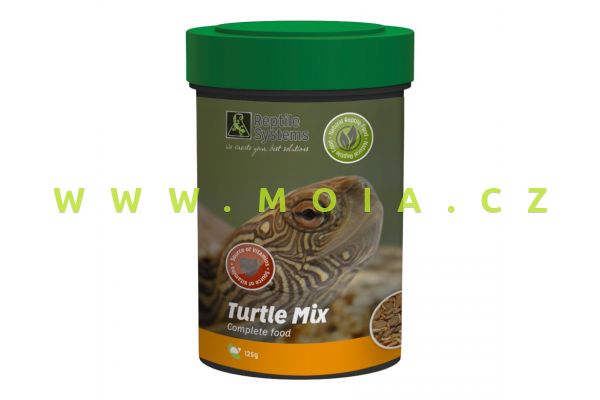 Turtle Mix 500 ml – 125 g, krmivo vodních želv s minerály, multivitamíny a omega 3, 6, 9
