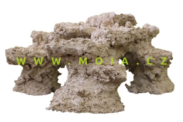 Porous Ceramic Minireef 40 × 40 × 20 cm, dekorace keramický rifový útes na 3 nohách