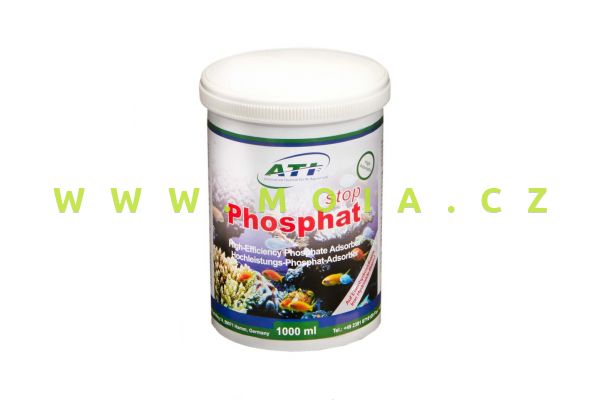 ATI Phosphat stop 1000 ml, odstraňovač – výkonný absorbér fosfátu na bázi železa