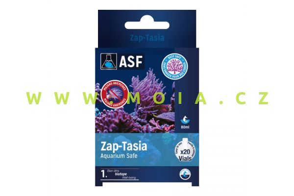 ZAP-TASIA, AQUARIUM SYSTEMS likvidace skelné sasanky – aiptasie a majano, 80 ml
