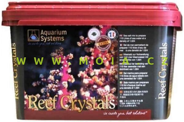 Mořská sůl AQUARIUM SYSTEMS REEF CRYSTALS 10 kg – 300 l
