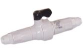 Restriktor 400 ml/min s oplachovacím ventilem včetně fitinek