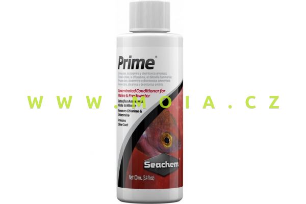 Seachem PRIME – vysoce koncentrovaný kondicionér, 100 ml