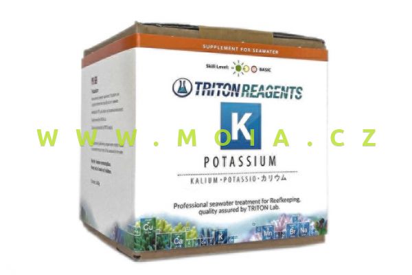 TRITON makroprvky – reagent POTASSIUM 1000 g, draslík doplněk mořské vody