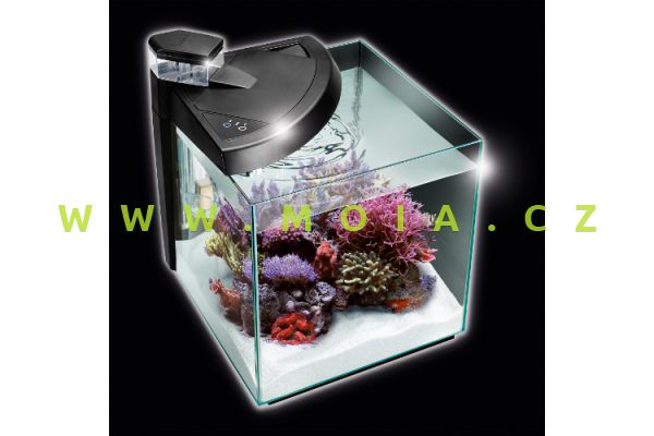 Kompletní akvárium 30 reef All in one (filtr+odpěňovač+čerpadlo+topítko+LED světlo)