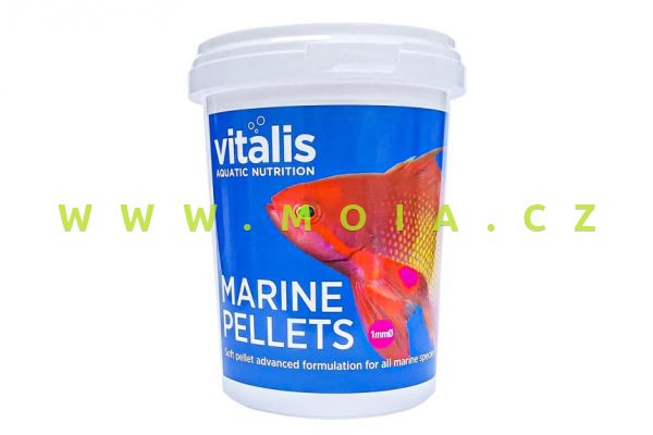 Vitalis Marine Pellets 1mm 260g – peletové krmivo pro mořské ryby
