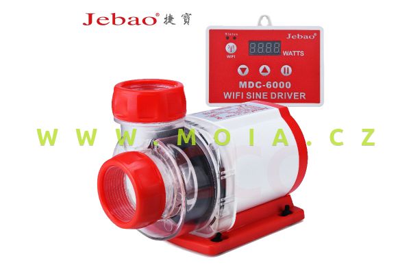Výtlačné čerpadlo WIFI Jebao MDC-6000, 6200 l/h, 24 V, 45 W – 4,5 m